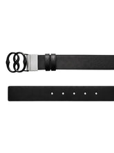 Load image into Gallery viewer, Bally 6305668 Emblem 40 Black Reversible Cut-To-Size Leather Belt EU 110/US 44

