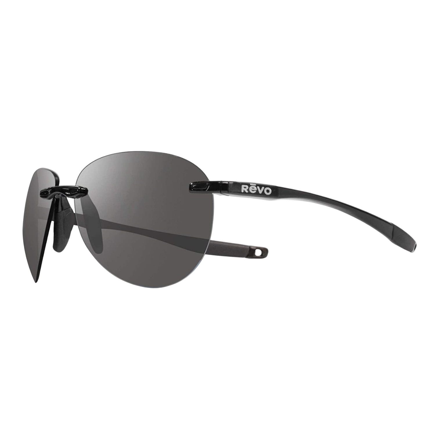 Smitsom sygdom Støvet Ledningsevne NEW REVO Men's Descend A Black Graphite Polarized Aviator Sunglasses M –  AuthenticDeals.com