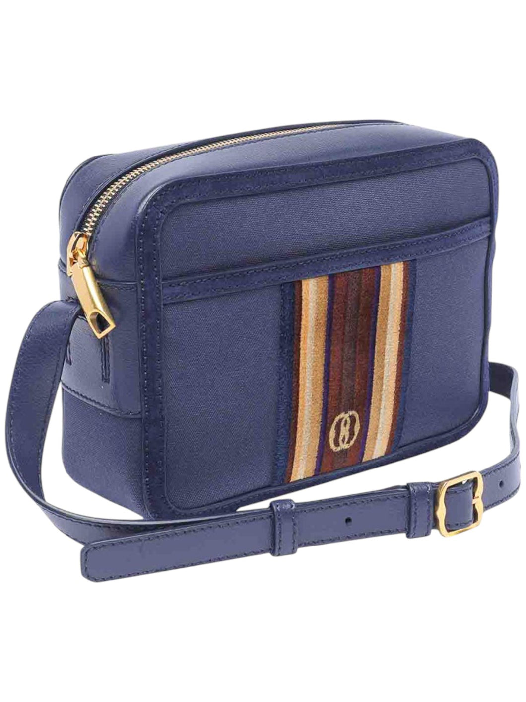 Bally Day Out 6304837 Men's Marine Crossbody Bag MSRP $780
