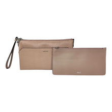 Load image into Gallery viewer, Bally Leddon 6219398 Ladies Nude Wrislet Clutch Calf Embossed MSRP $625
