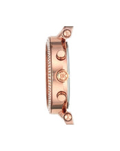 Load image into Gallery viewer, Michael Kors Parker MK5491 Women&#39;s Rose Gold Chronograph 39mm Watch MSRP $275
