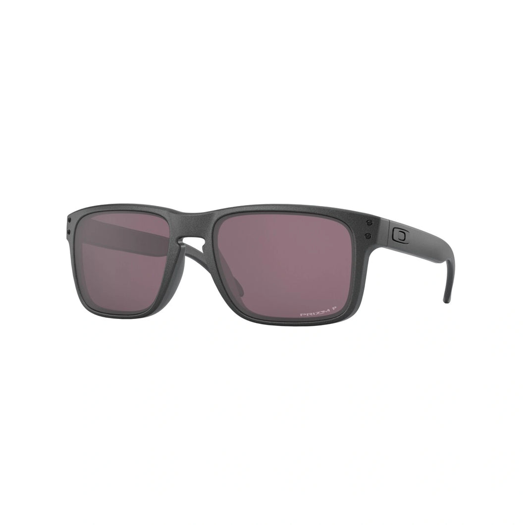 NEW OAKLEY Men's Holbrook Steel 9102-B5 Prizm Daily Polarized Sunglasses $217