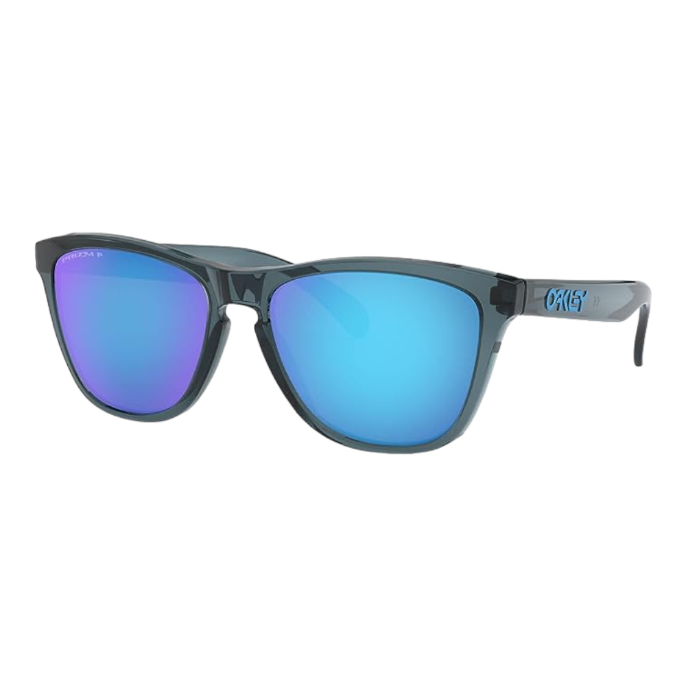 NEW OAKLEY Men's Frogskins 9013-F6 Prizm Blue Polarized Sunglasses MSRP $195