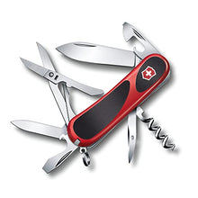 Load image into Gallery viewer, Victorinox Evolution 14 Grip Red &amp; Black Swiss Army Knife 14 Functions 2.3903.C
