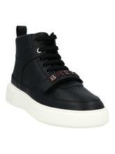 Load image into Gallery viewer, Bally Merryk 6301536 Men&#39;s Black Leather Sneakers MSRP $720

