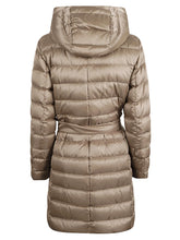 Load image into Gallery viewer, MAX MARA Women&#39;s Novef Beige Reversible Padded Long Coat MSRP $1495
