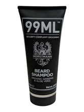 Load image into Gallery viewer, Beard Shampoo Organic Ginseng &amp; Aloe Vera 99ML by Horstmann 3.60 oz MSRP $48
