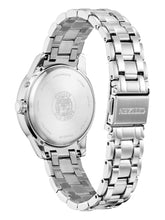 Load image into Gallery viewer, Citizen World Time FC8000-55D Ladies Calendar Silver Tone 36mm Watch MSRP$ 375
