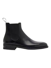 Load image into Gallery viewer, Bally Styles-R 6306734 Men's Black Chelsea Leather Boots MSRP $995

