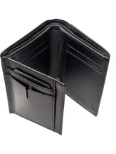 Load image into Gallery viewer, Tumi Nassau SLG Men's Vertical Zip Coin Case Black Leather Wallet MSRP $330
