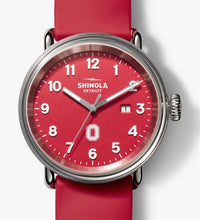 Load image into Gallery viewer, Shinola The Buckeye Detrola S0120018330 Men's Red Watch 43mm
