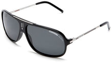 Load image into Gallery viewer, NEW CARRERA Men&#39;s Cool65 Black Frame Polarized Aviator Sunglasses MSRP $145
