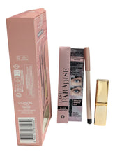 Load image into Gallery viewer, Loreal I Am Worth It Nudes Set Black Mascara Black Eyeliner &amp; Nude Lipstick
