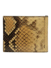 Load image into Gallery viewer, Bally 6304123 Men's New Rhu Python Printed Cardholder Leather MSRP $360
