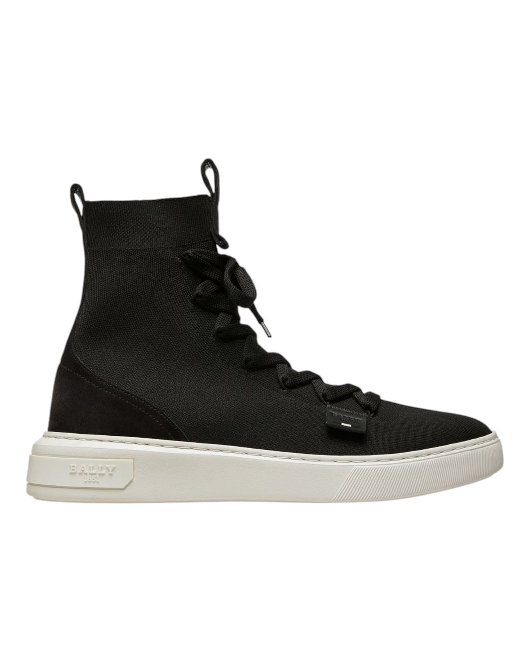 Bally Mitys 6303308 Men's Black High-Top Sneaker MSRP $600