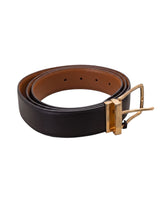 Load image into Gallery viewer, Bally 6310613 Keeper Ebano/Cuero Reversible Cut-To-Size Leather Belt EU120/US47
