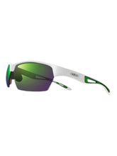 Load image into Gallery viewer, Revo Jett Polarized Matte White Frame with Evergreen 68-10-130 MSRP $219
