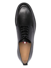 Load image into Gallery viewer, Bally Norber 6236589 Men&#39;s Black Calf Leather Derby Shoes Size 10.5 MSRP $760
