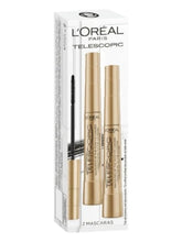 Load image into Gallery viewer, L'Oreal Telescopic Mascara Duo 8mlx2 Sealed LongerLash
