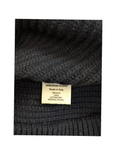 Load image into Gallery viewer, Bally 6305856 Men's Ribbed Ink Wool Turtleneck MSRP $1600
