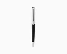 Load image into Gallery viewer, S.T. DUPONT DP400706 Défi Millenium Silver and Black Fountain Pen MSRP $450 NEW
