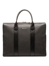 Load image into Gallery viewer, Bally 6235377 Elter Black Leather Business Bag MSRP $1880
