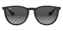 Load image into Gallery viewer, NEW RAY-BAN Women&#39;s Erika Black Frame Sunglasses RB4171 622/8G MSRP $155
