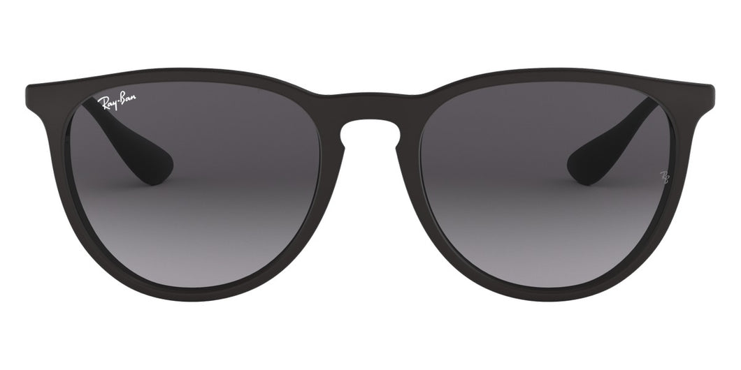 NEW RAY-BAN Women's Erika Black Frame Sunglasses RB4171 622/8G MSRP $155