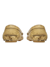 Load image into Gallery viewer, Bally Gaspar 6304341 Men&#39;s New Rhu Snake Print Goat Leather Loafers MSRP $990
