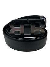 Load image into Gallery viewer, Bally 6302245 Men&#39;s Mirror Buckle Adjustable Reversible Black Belt EU 110/US 44 MSRP $510
