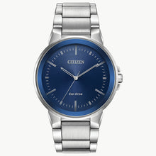 Load image into Gallery viewer, Citizen BJ6510-51L Men's Eco-Drive Axiom Blue Dial Bracelet 41 mm Watch MSRP $350
