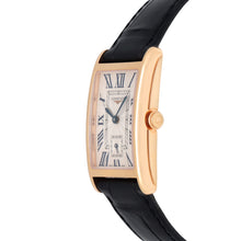 Load image into Gallery viewer, Longines L55128710 Dolcevita Ladies Quartz 18k Rose Gold Case Silver Dial 23 mm Watch MSRP $6,375.00
