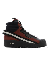 Load image into Gallery viewer, Bally Clyde 6301598 Men&#39;s Black/Heritage Red Snow Boots MSRP $950
