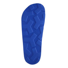 Load image into Gallery viewer, Bally Slaim 6231513 Blue Elettrico Rubber Slide Sandals Size 8 $295
