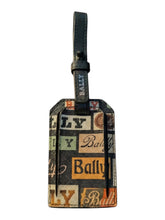 Load image into Gallery viewer, Bally 6224349 Berryt Multiblack Luggage Tag MSRP $125
