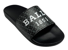 Load image into Gallery viewer, Bally Sabrina 6239110 Women&#39;s Multiantracite Slide Rubber Sandals US 5.5 MSRP $249

