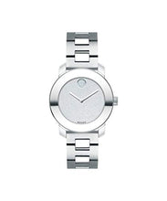 Load image into Gallery viewer, Movado Bold Women&#39;s 3600568 Trend Stainless Steel Silver Dial Bracelet Quartz Watch 30mm MSRP $795

