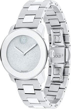 Load image into Gallery viewer, Movado Bold Women&#39;s 3600568 Trend Stainless Steel Silver Dial Bracelet Quartz Watch 30mm MSRP $795
