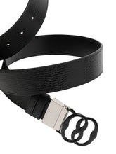 Load image into Gallery viewer, Bally 6305668 Emblem 40 Black Reversible Cut-To-Size Leather Belt EU 110/US 44

