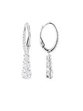 Load image into Gallery viewer, Swarovski Stilla Attract Trilogy 5416155 Drop Pierced Earrings MSRP $119
