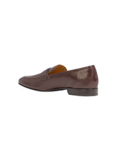 Load image into Gallery viewer, Bally Sadei 6304978 Men's Ebano Embellished Leather Loafers MSRP $820
