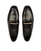 Load image into Gallery viewer, Bally Genos 6304150 Men&#39;s Black Calf Leather Loafers MSRP $1180
