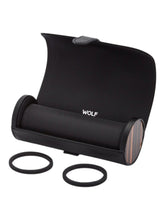 Load image into Gallery viewer, Wolf 1834 Roadster Ebony Macassar Triple Watch Roll - 477856
