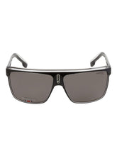 Load image into Gallery viewer, Carrera 22/N Men&#39;s Black Polarized Grey Browline 63-12-130 Sunglasses MSRP $185
