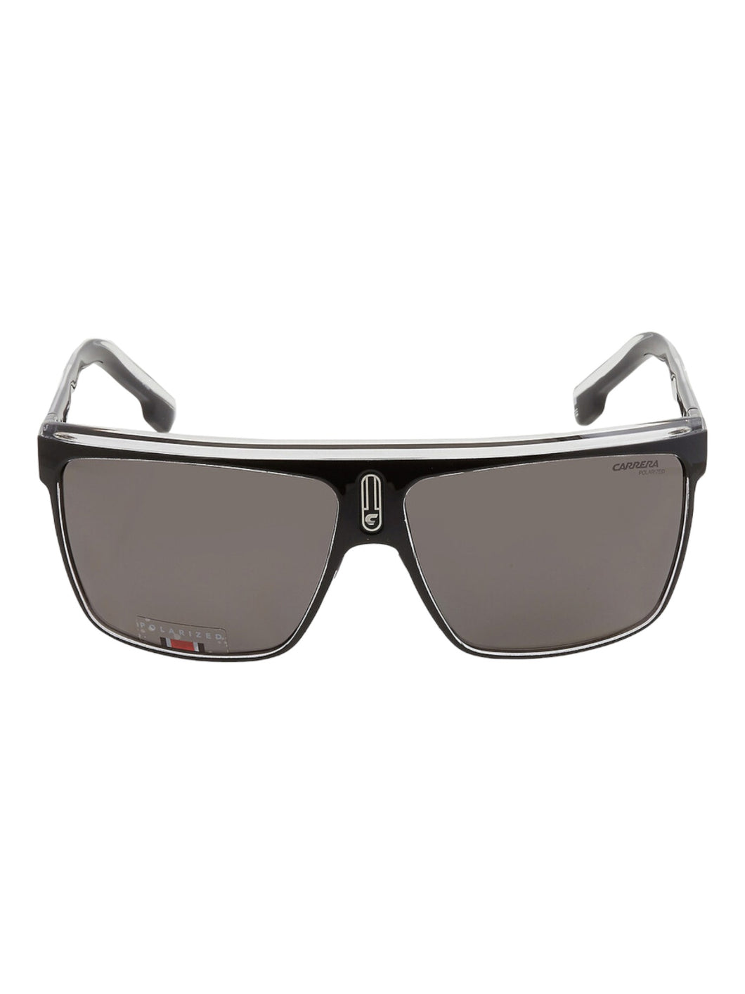 Carrera 22/N Men's Black Polarized Grey Browline 63-12-130 Sunglasses MSRP $185