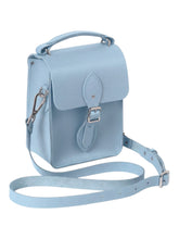 Load image into Gallery viewer, Cambridge Satchel BINNA1176MBN25701 The Binocular Blue Leather Bag MSRP $255
