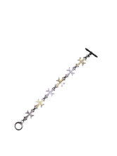Load image into Gallery viewer, Konstantino Sterling Silver and 18K Gold Cross Bracelet BKJ17-130 MSRP $735
