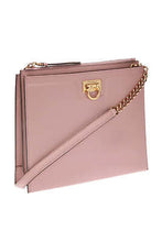 Load image into Gallery viewer, Salvatore Ferragamo Trifolio Women's 724607 Rose Shoulder Bag MSRP $1890
