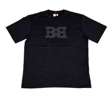 Load image into Gallery viewer, Bally 6300144 Men&#39;s Black 100% Cotton B-Chain Print T-Shirt MSRP $300
