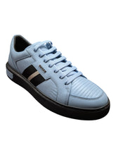 Load image into Gallery viewer, Bally Moony 6303813 Men&#39;s Poolside Embossed Leather Sneakers Size 11.5 MSRP $600
